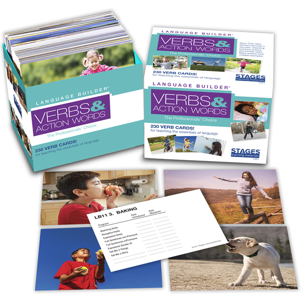 Stages Learning Materials Language Builder® Picture Cards, Verbs SLM-011